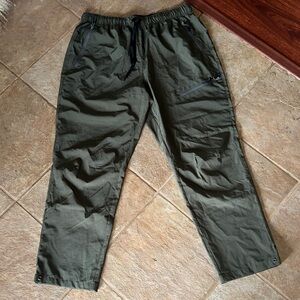 Baleaf Men's Dark Green Cargo Pants UPF 50+ Quick-Dry Hiking Cargo Pants